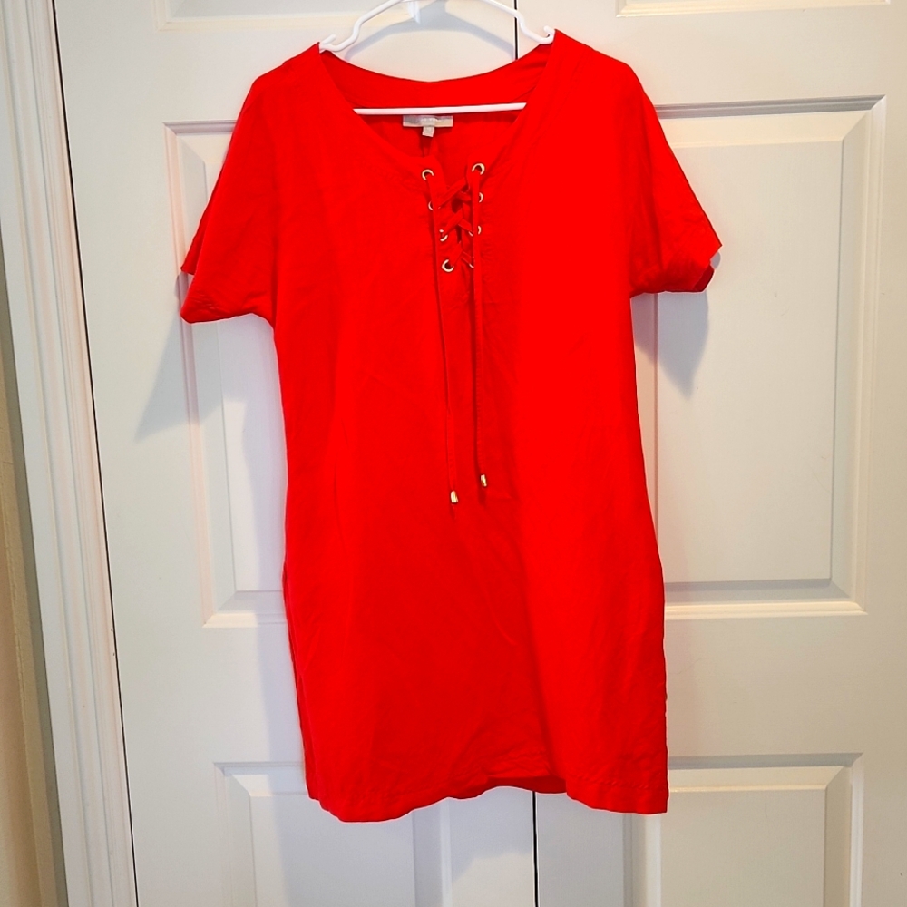 Joan Vass linen dress, 10